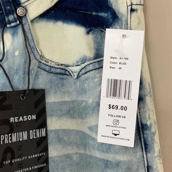 Reason Premium Denim acid wash - Picture 3 of 8